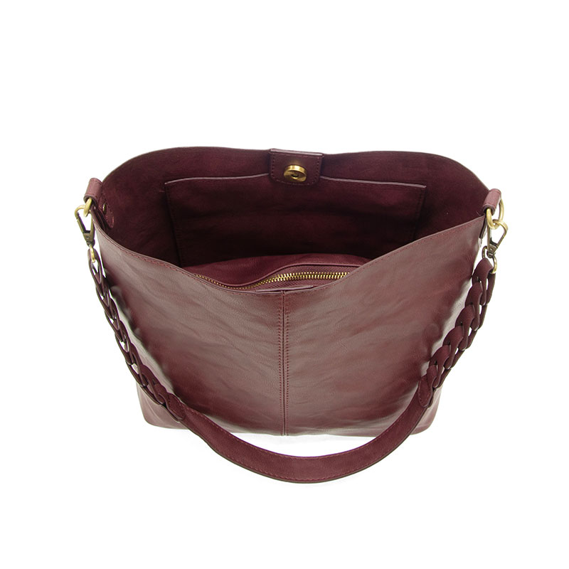 Tessa Convertible Hobo with Link Shoulder Strap