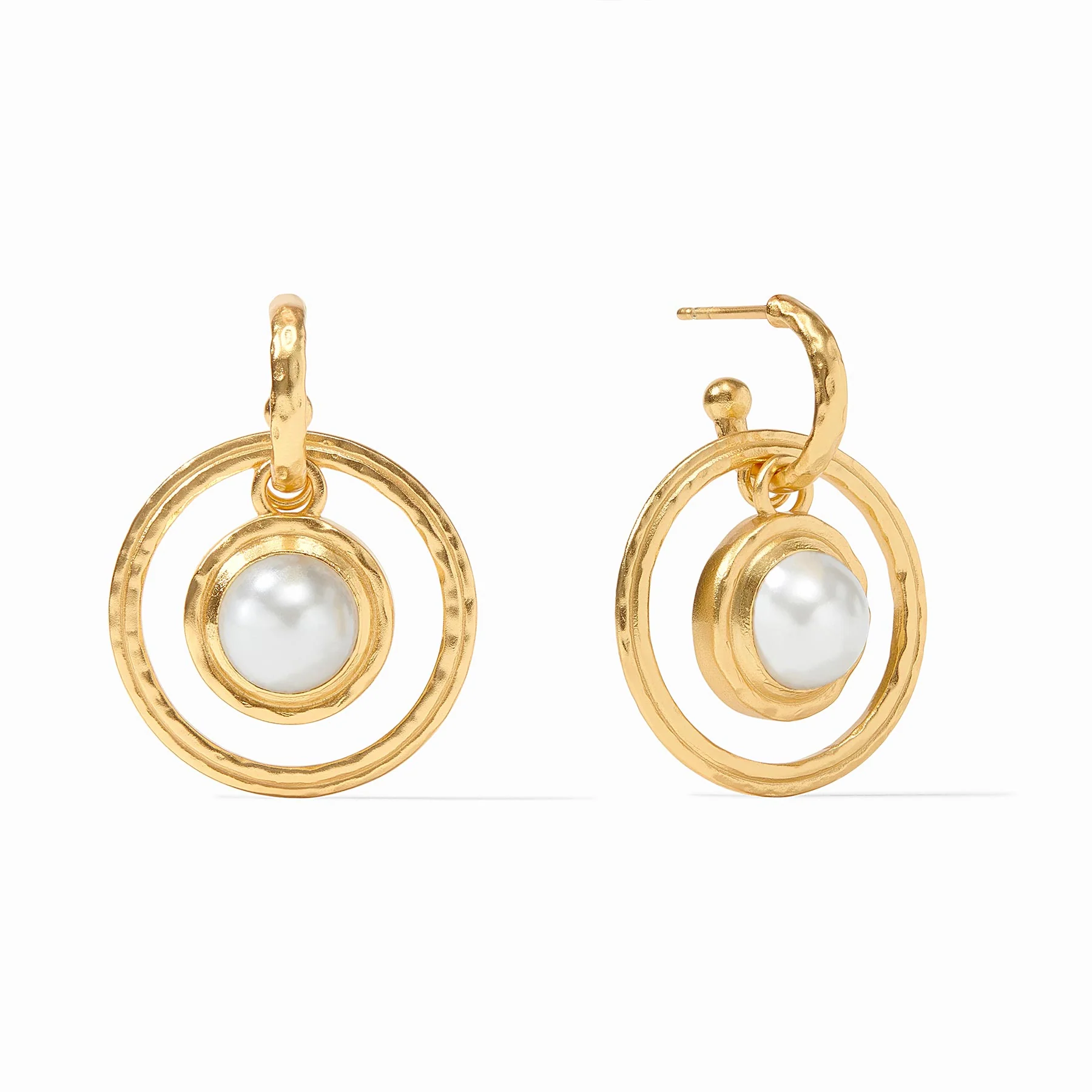 Julie Vos Astor Pearl 6-in-1 Charm Earring