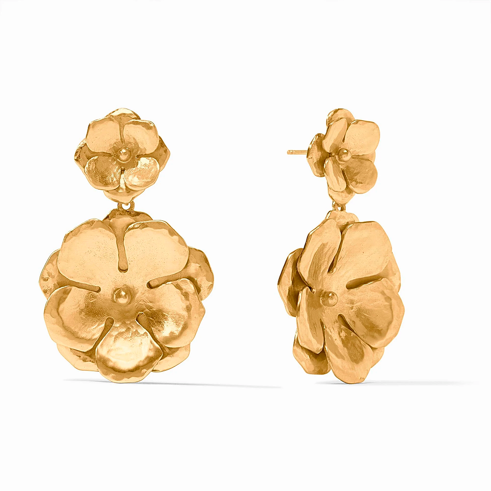 Julie Vos Bloom Statement Earrings