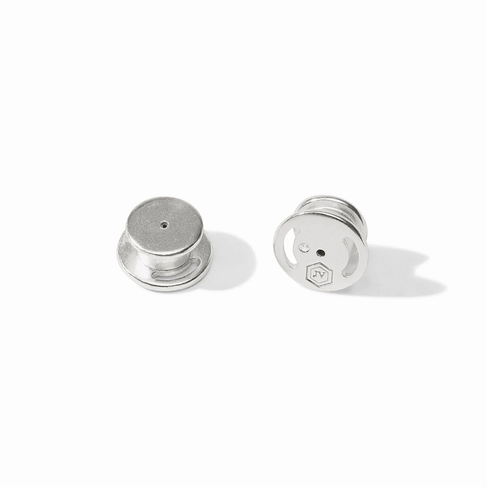 Cannes Silver Doorknocker Earrings