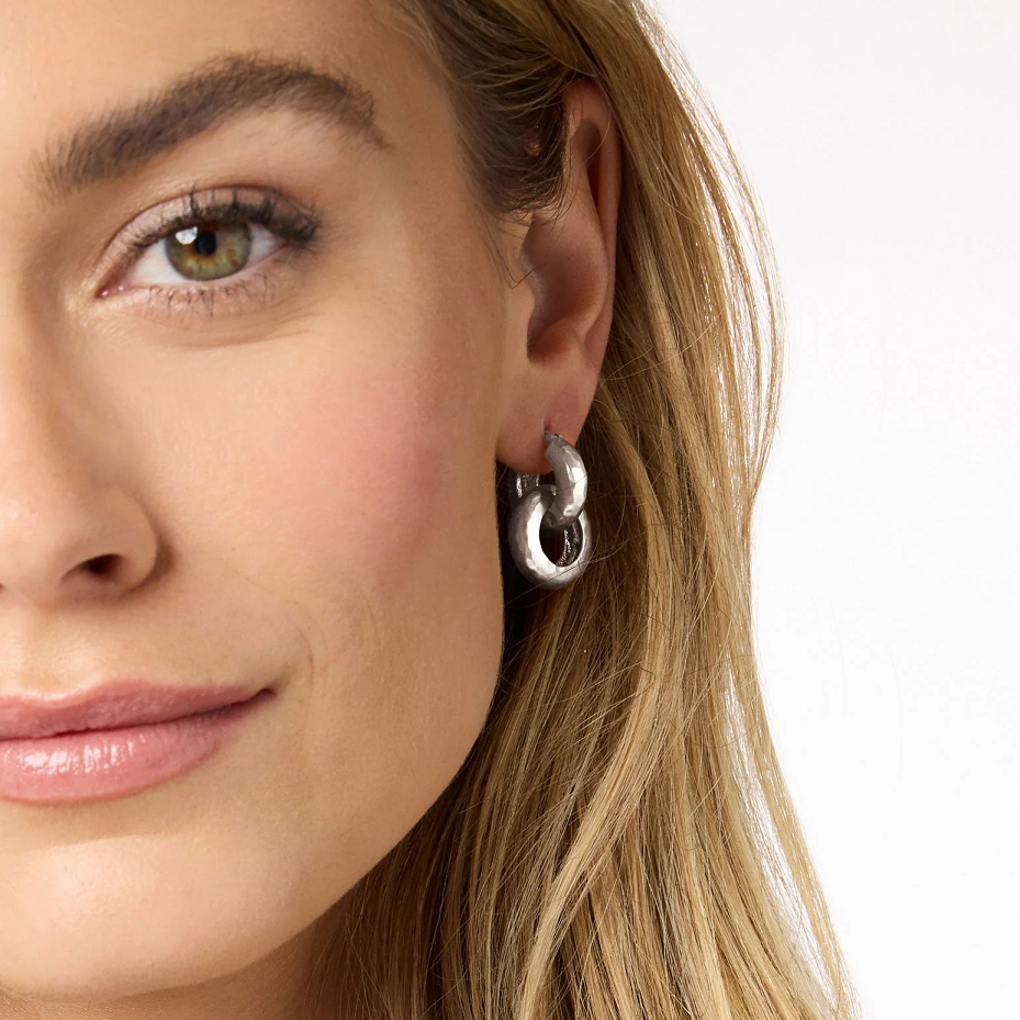 Catalina Silver 2-in-1 Earrings