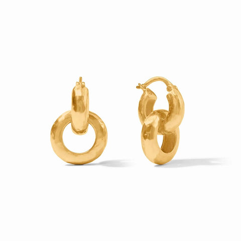 Julie Vos Catalina Gold 2-in-1 Earrings