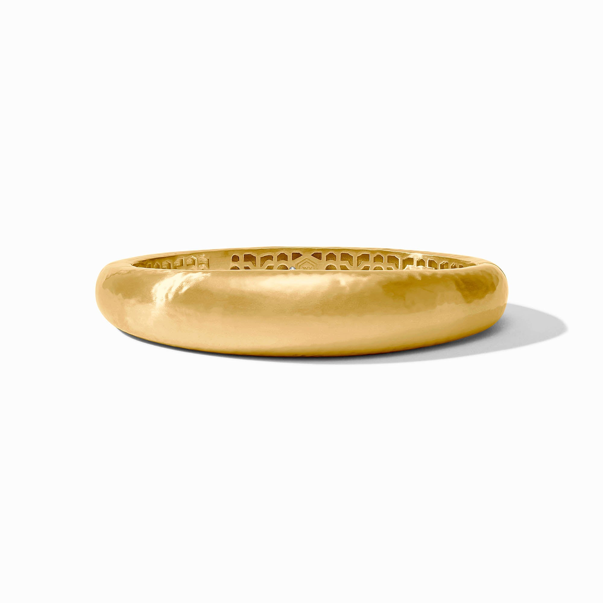 Julie Vos Catalina Gold Demi Hinge Bangle