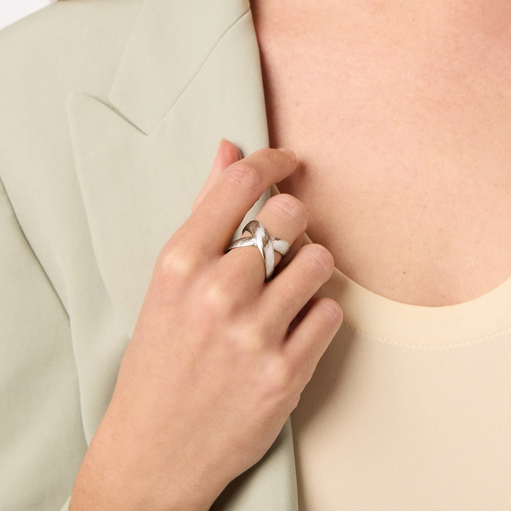 Catalina Silver X Ring