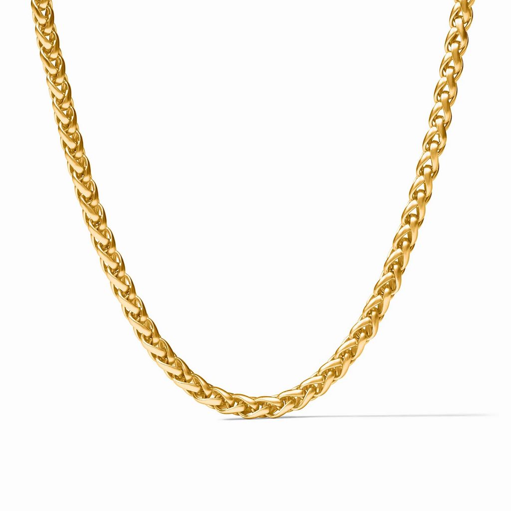 Julie Vos Cobblestone Gold Link Necklace