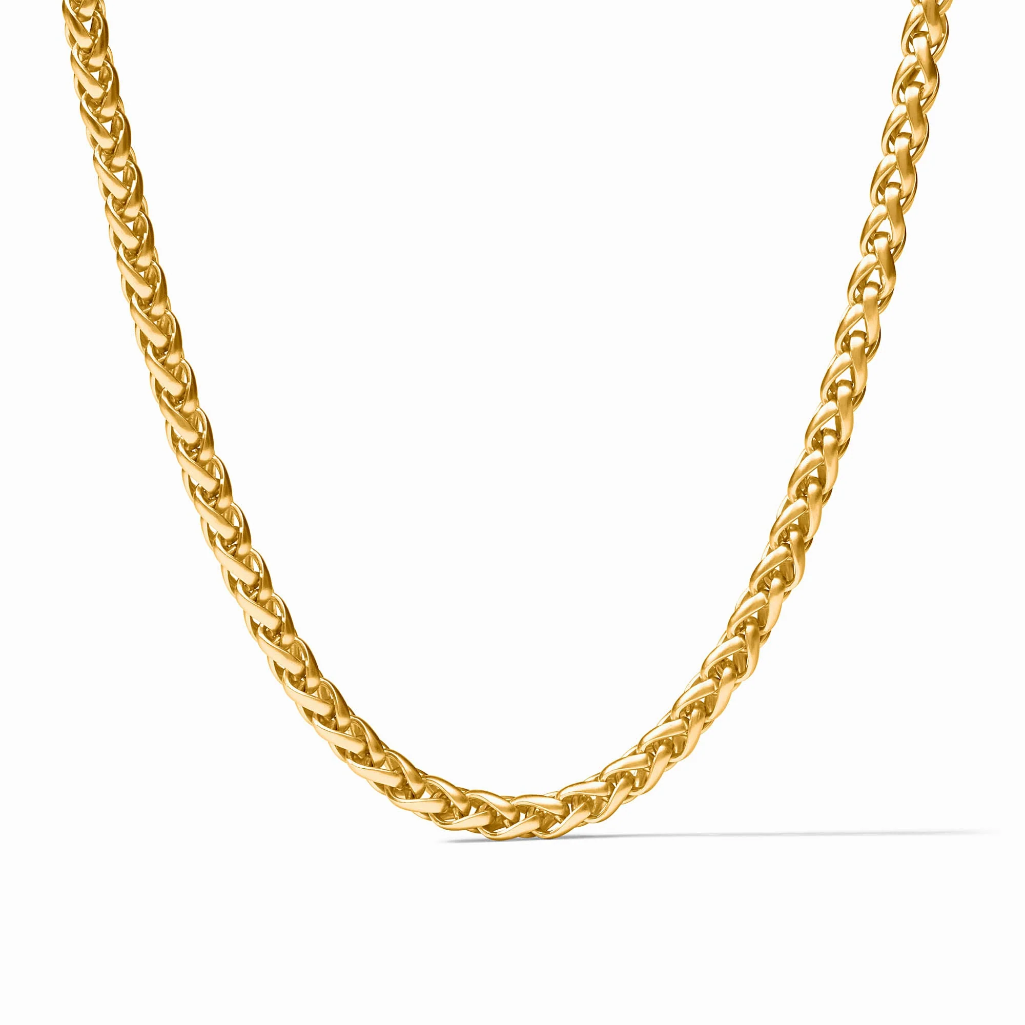 Julie Vos Cobblestone Gold Link Necklace