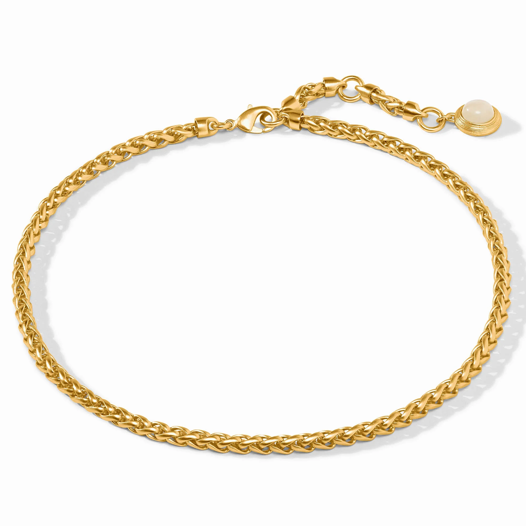 Julie Vos Cobblestone Gold Link Necklace