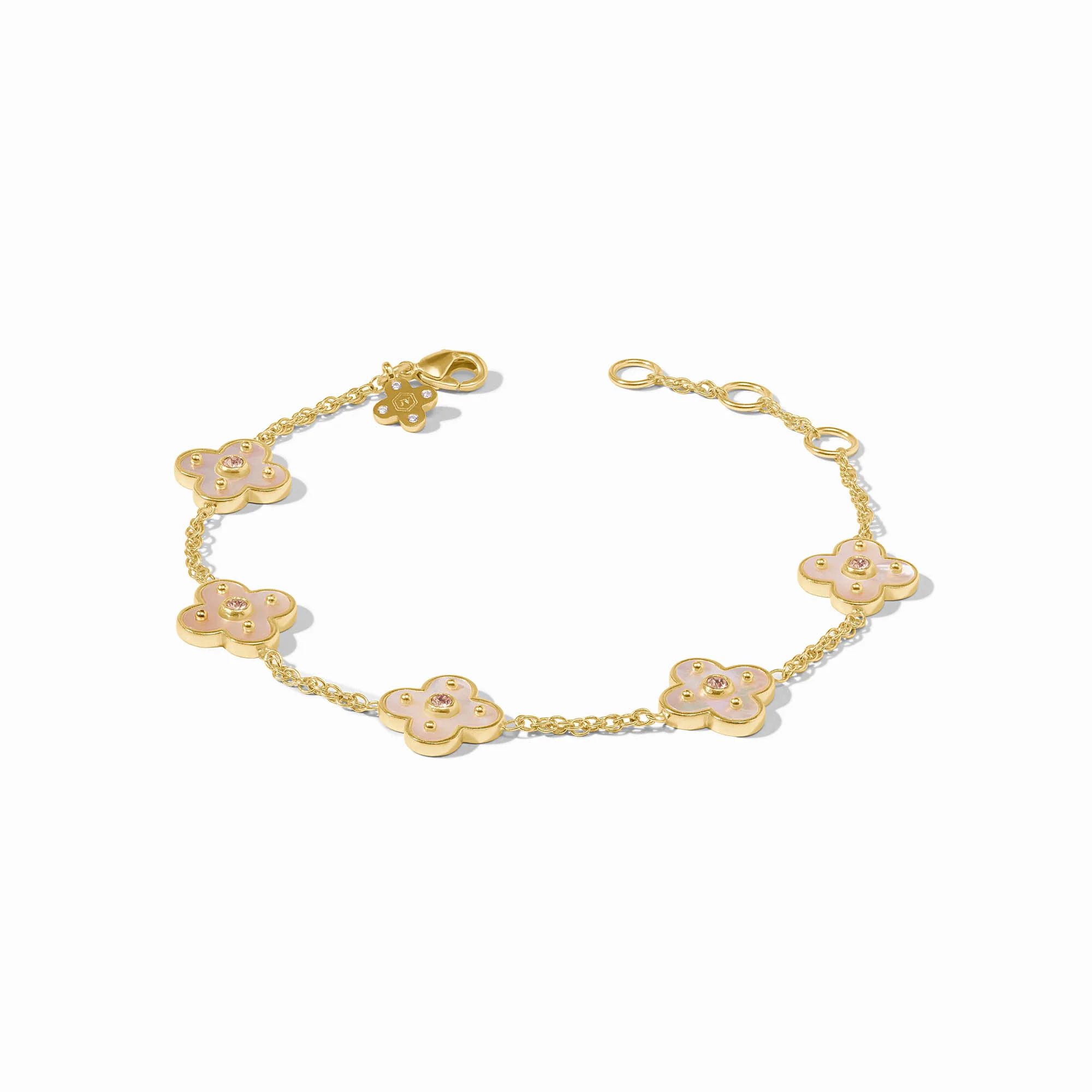 Julie Vos Colette Champagne Delicate Bracelet