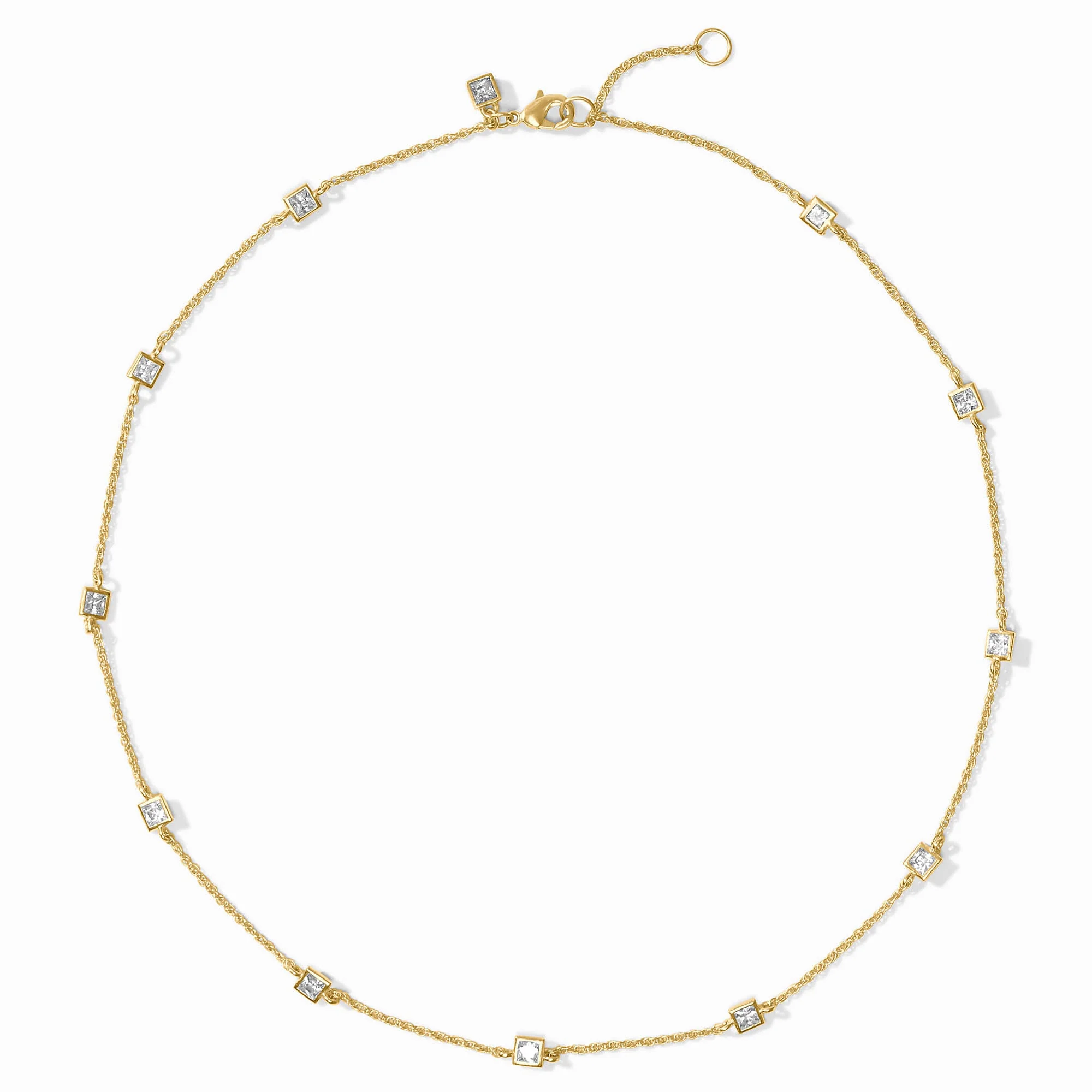 Julie Vos Jolie Delicate Station Necklace