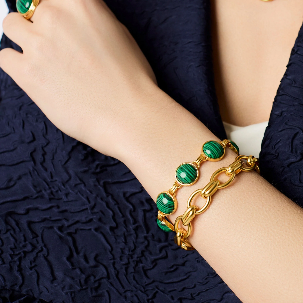 Julie Vos Essex Gold Link Bracelet