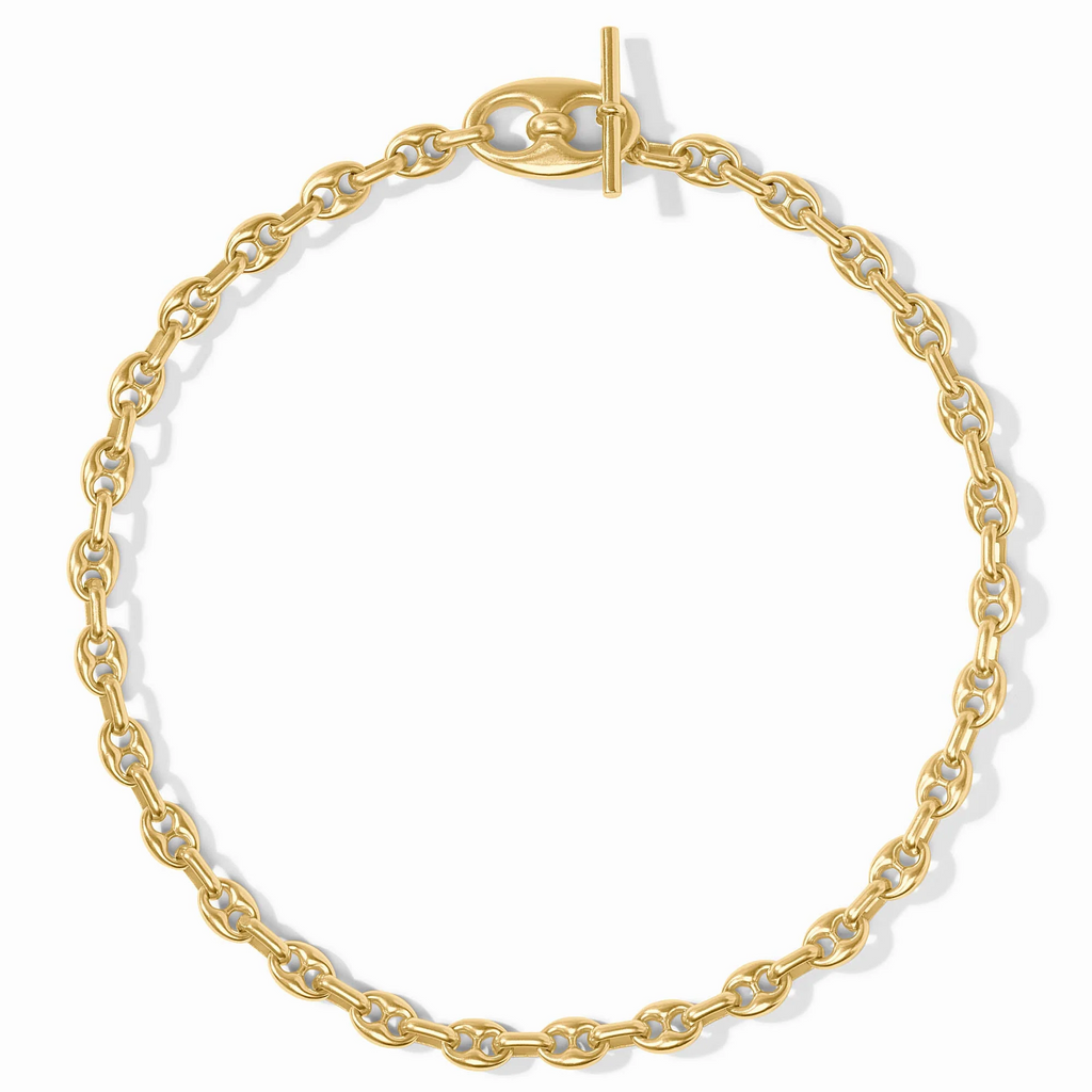 Julie Vos Laguna Gold Demi Link Necklace