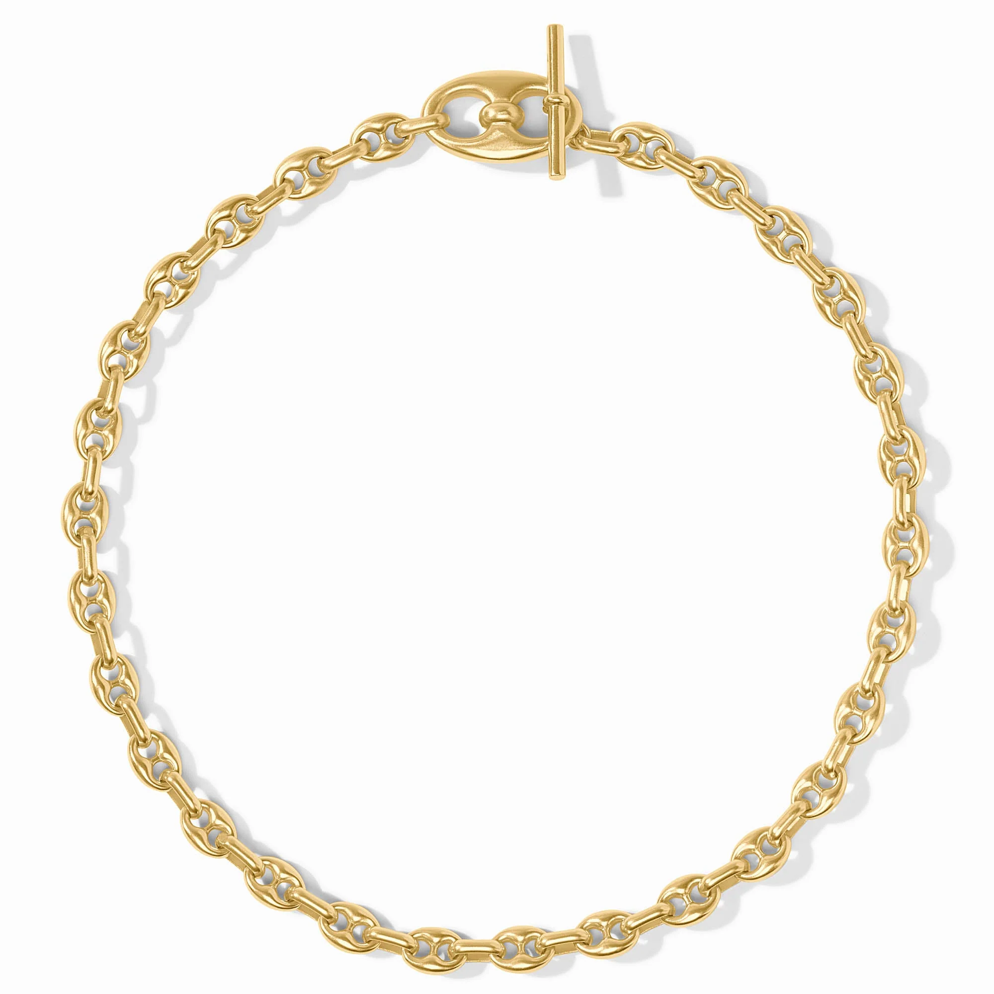 Julie Vos Laguna Gold Demi Link Necklace