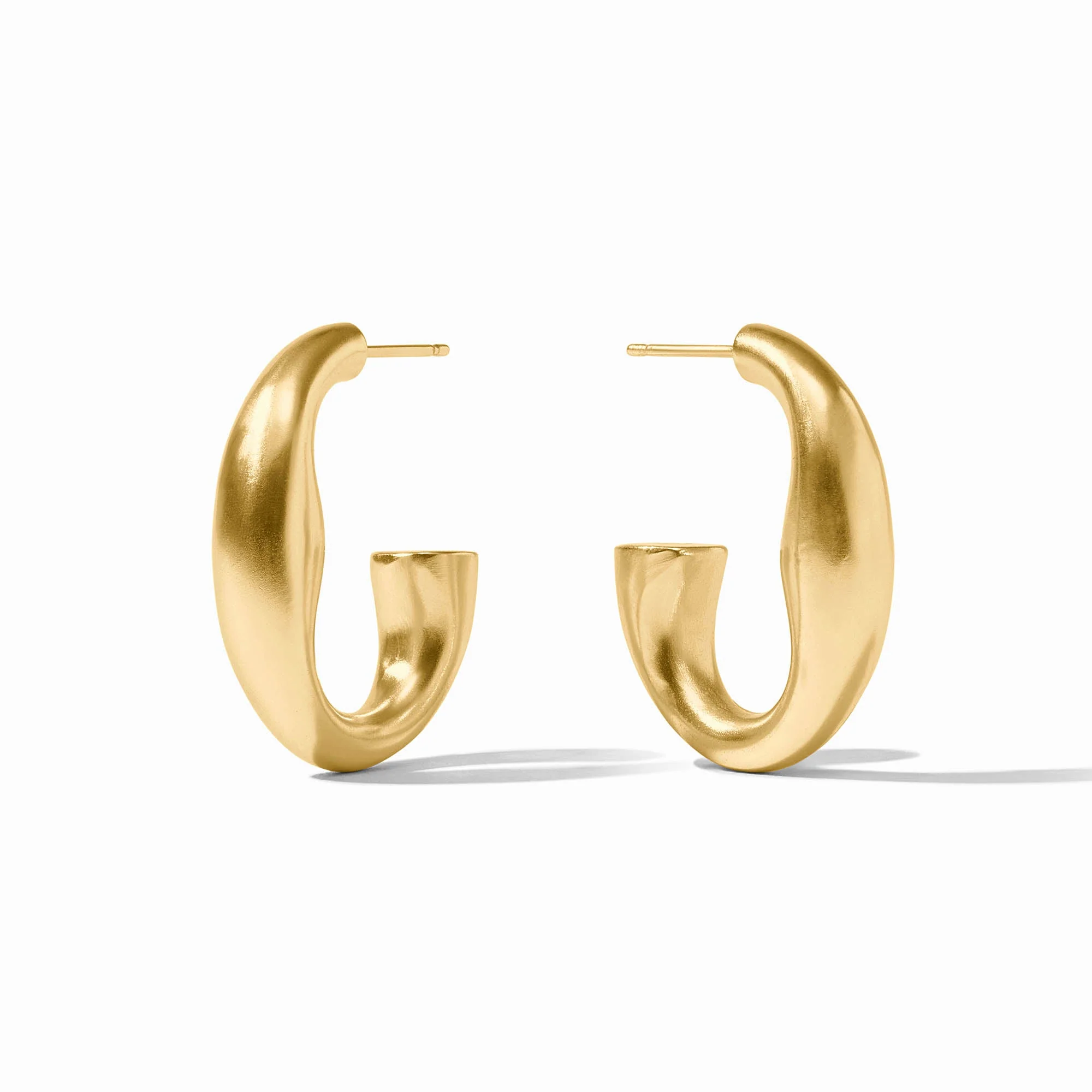 Julie Vos Laguna Medium Gold Hoop