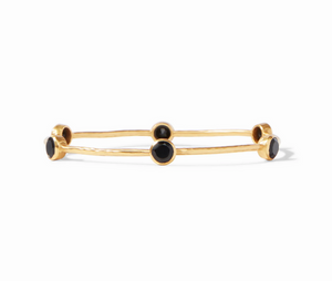 Julie Vos Milano Obsidian Black Bangle