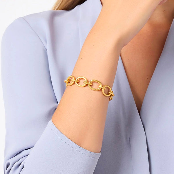 Julie Vos Nassau Gold Demi Link Bracelet