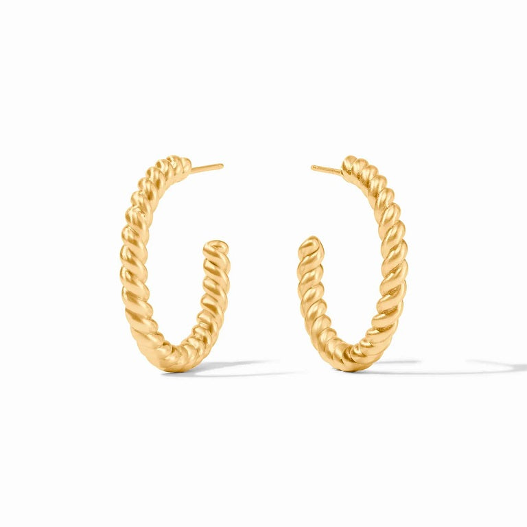 Julie Vos Nassau Medium Gold Hoop Earrings