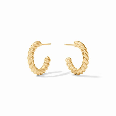 Julie Vos Jewelry Nassau Small Gold Hoop Earrings