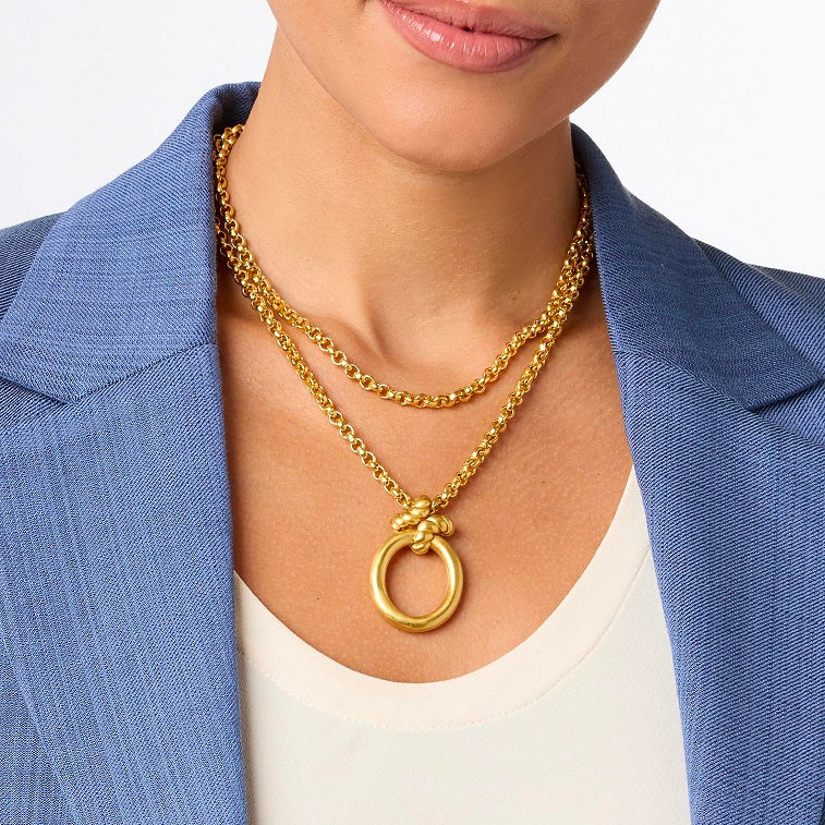 Julie Vos Nassau Gold Pendant Necklace