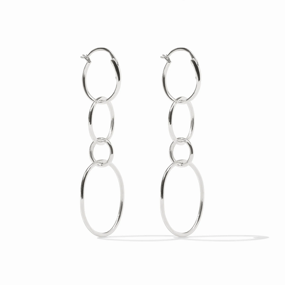 Simone Silver 3-in-1 Earrings