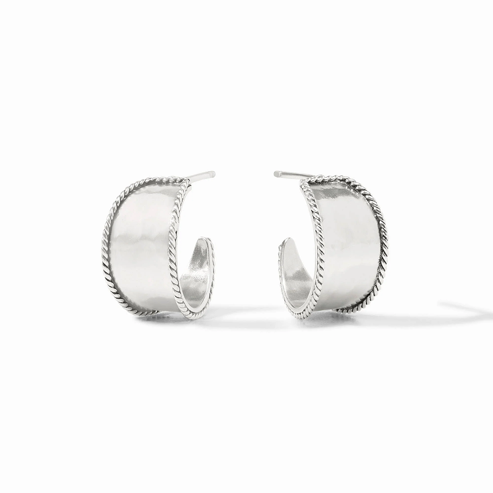 Savoy Extra Small Silver Hoop Earrings