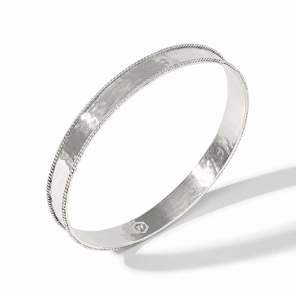 Savoy Silver Bangle / Small