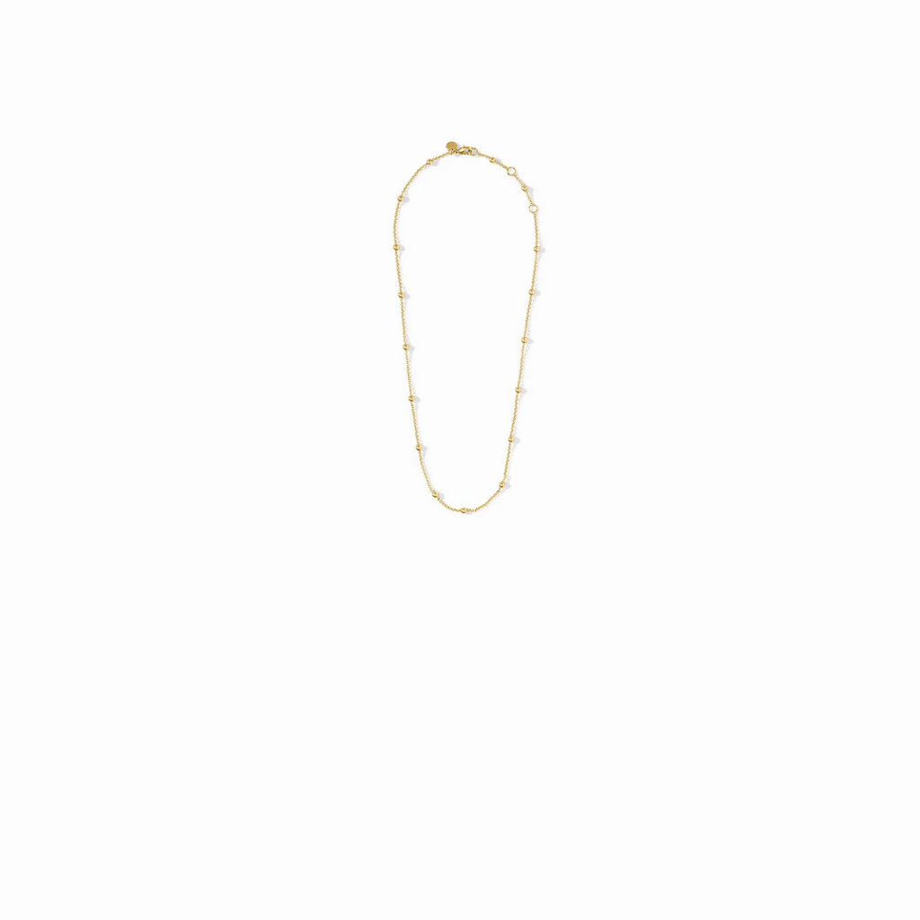 Julie Vos Solara Gold Delicate Station Necklace