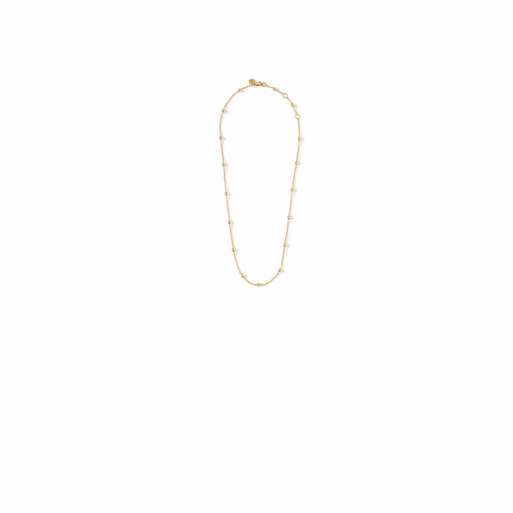 Julie Vos Solara Gold Delicate Station Necklace