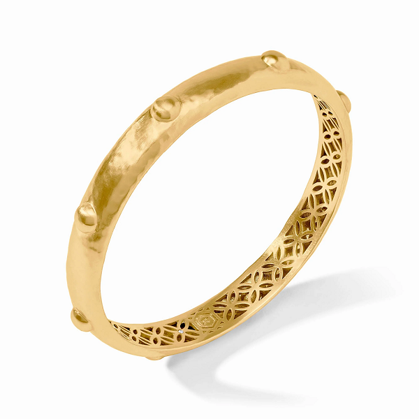 Julie Vos Solara Gold Bangle