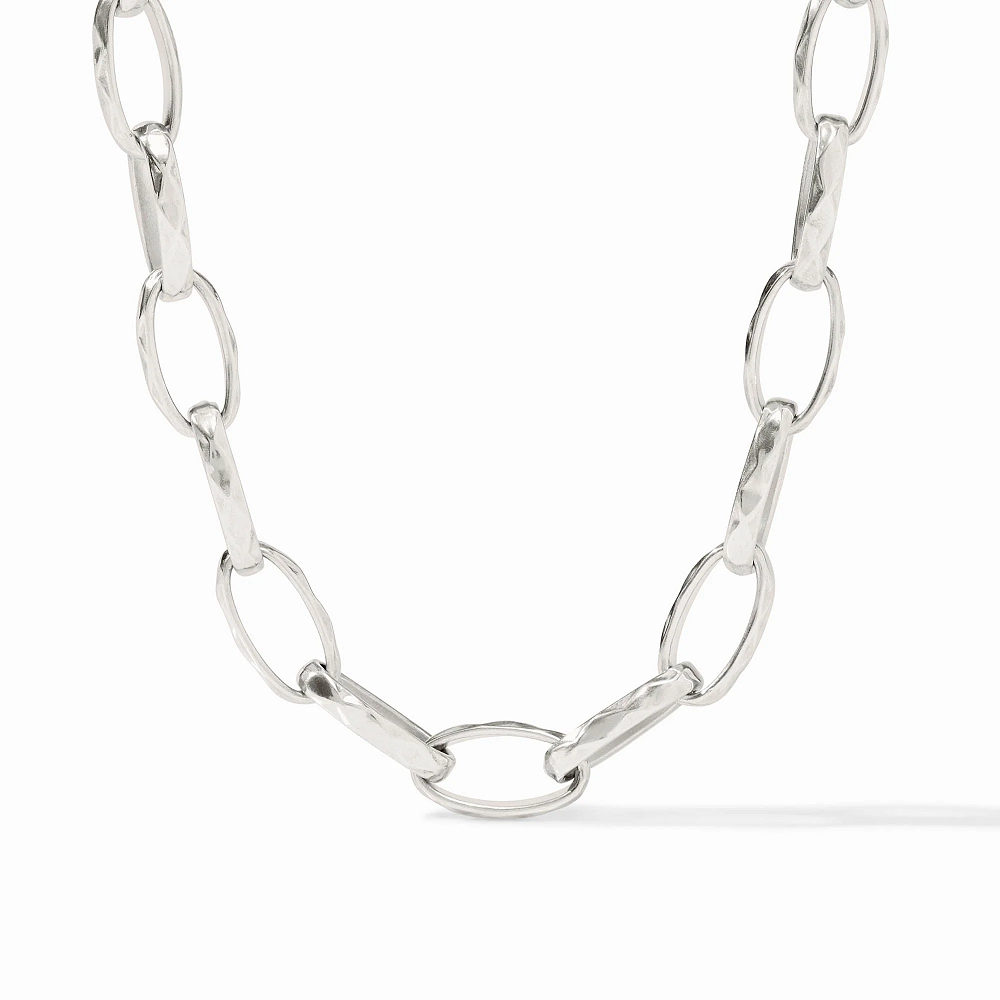 Julie Vos Solara Silver Link Necklace