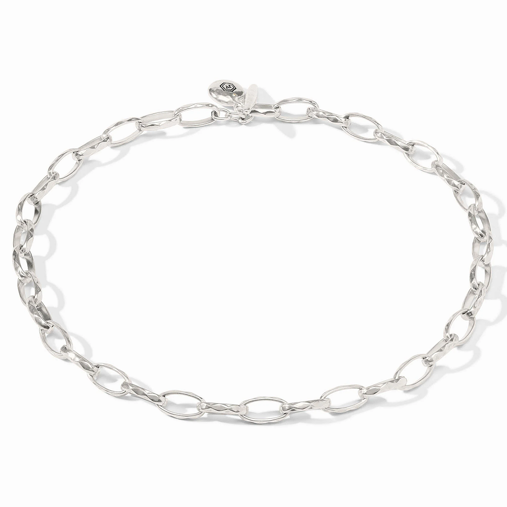Julie Vos Solara Silver Link Necklace