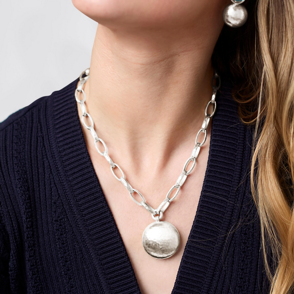 Julie Vos Solara Silver Necklace