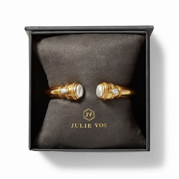 Julie Vos Jewelry Cannes Gold Demi Cuff