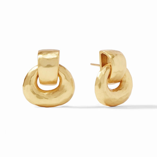 Avalon Gold Demi Doorknocker Earrings