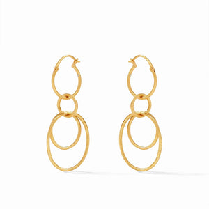 Simone 3-in-1 Gold Earrings