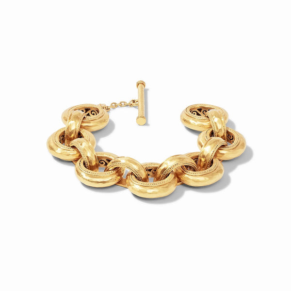 Cannes Demi Link Gold Bracelet