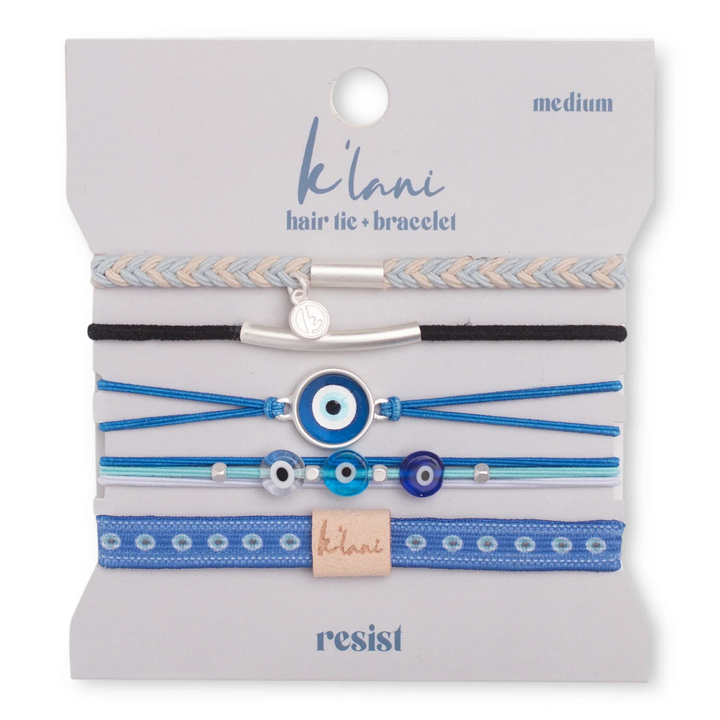 K'Lani's Hair Tie Bracelet sets Resist