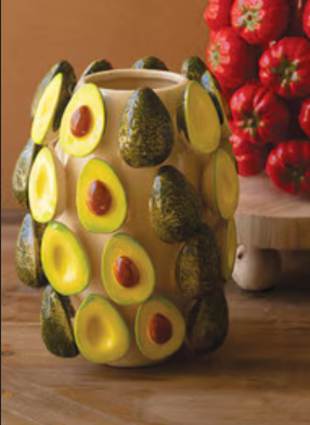 Ceramic Avocados Vase