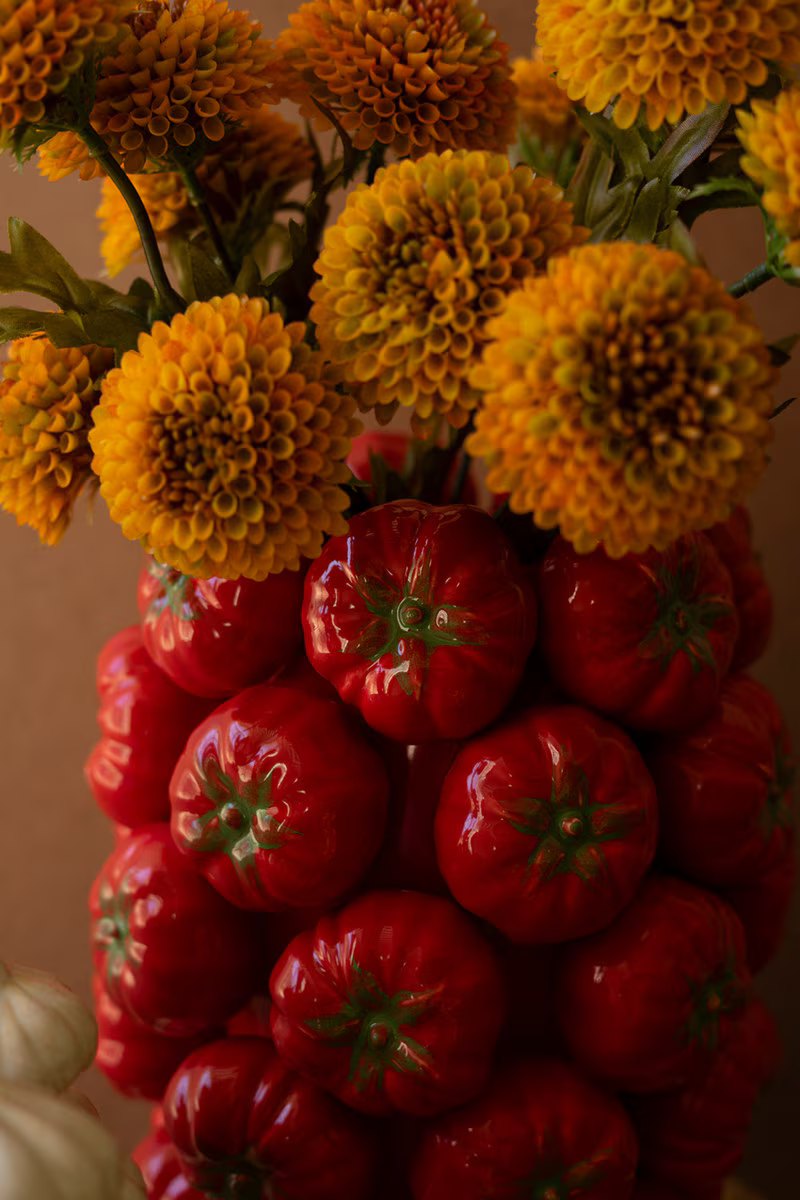 Tomatoes Ceramic Vase