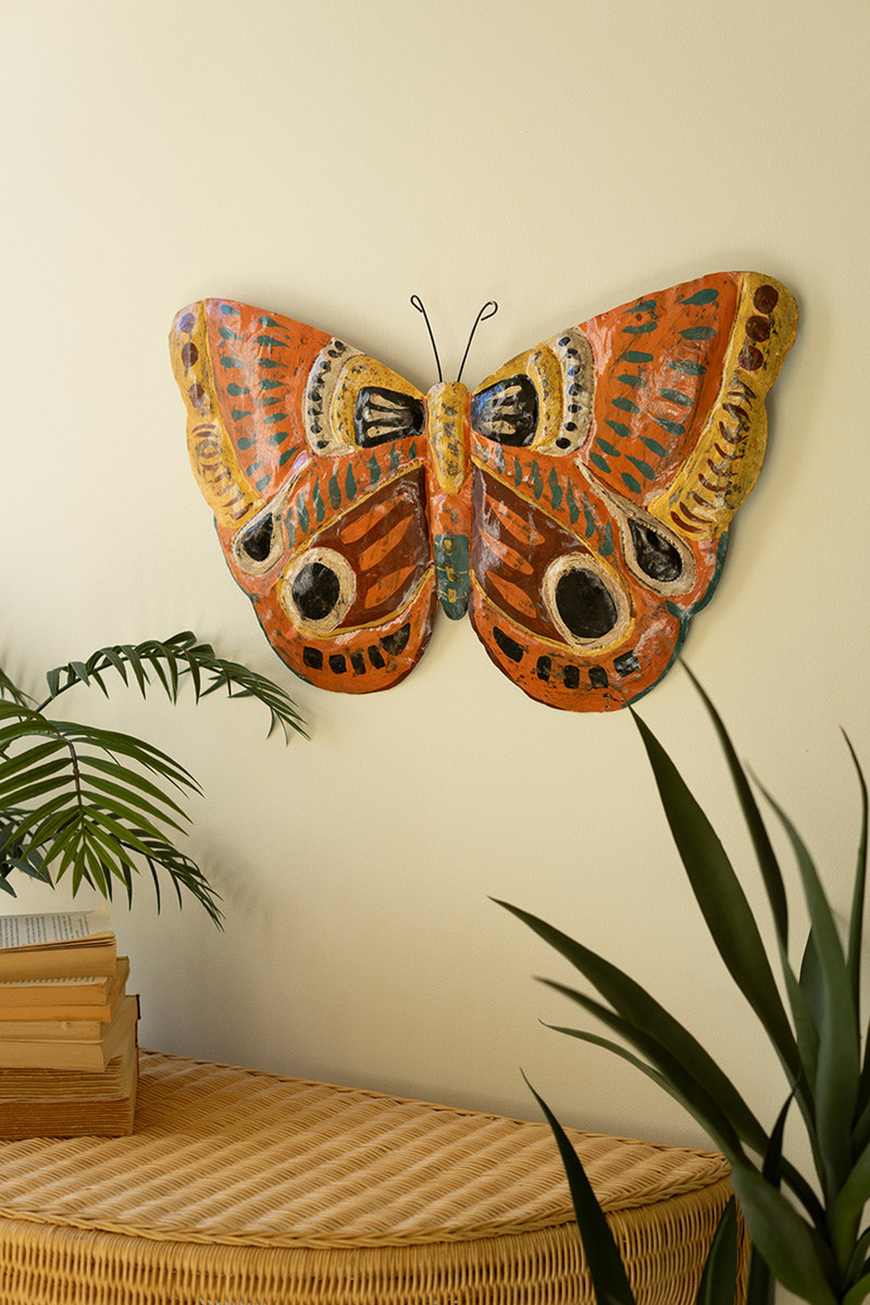 Metal Butterfly Wall Art