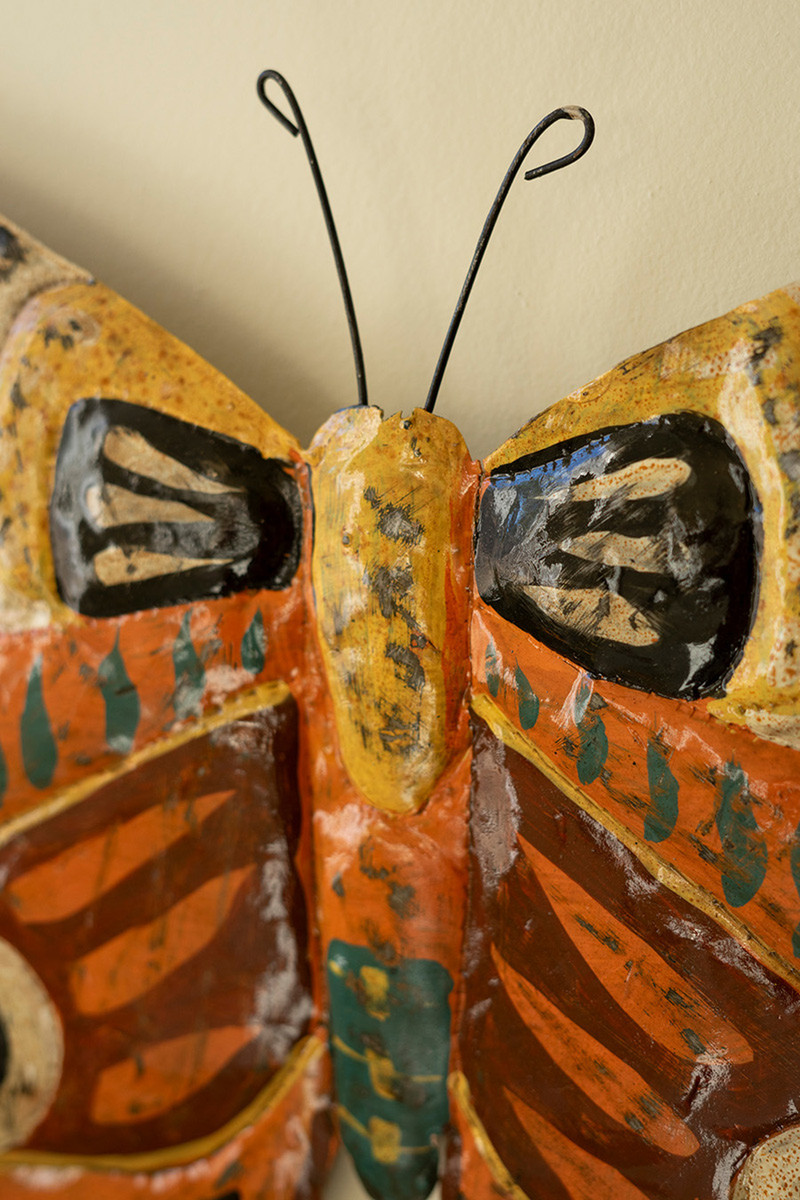 Metal Butterfly Wall Art