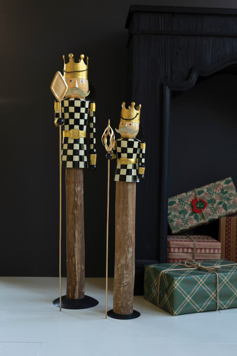 Checkerboard Nutcracker / Small