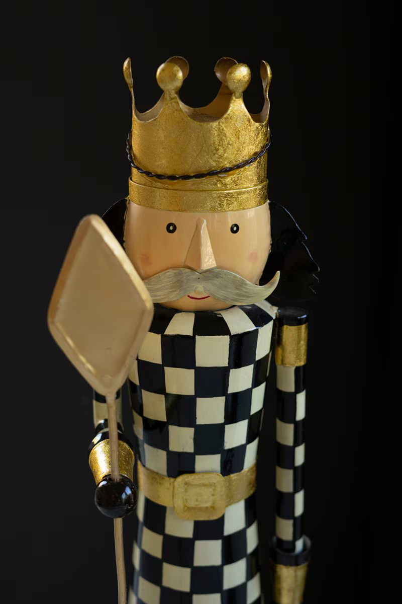 Checkerboard Nutcracker / Small