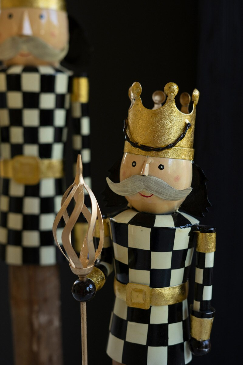 Checkerboard Nutcracker / Small