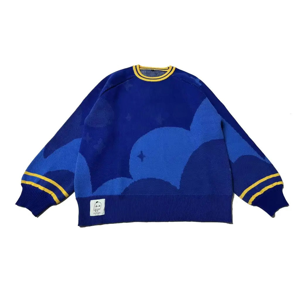 Karepango Sora Thick Knit Jacquard Sweater