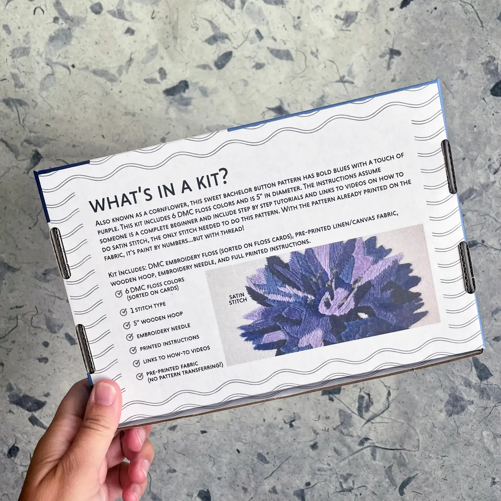 5" Embroidery Kit / Click for Selection