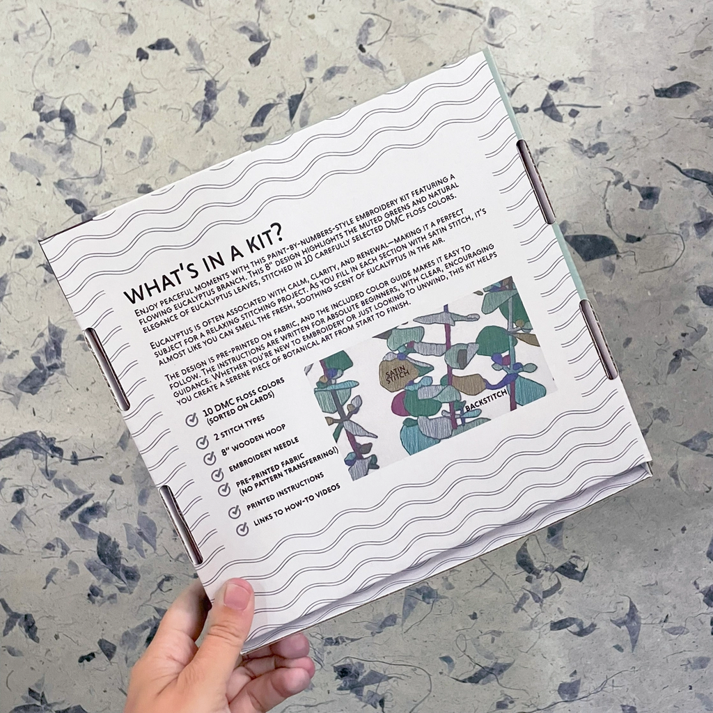 8" Embroidery Kit / Click for Selection