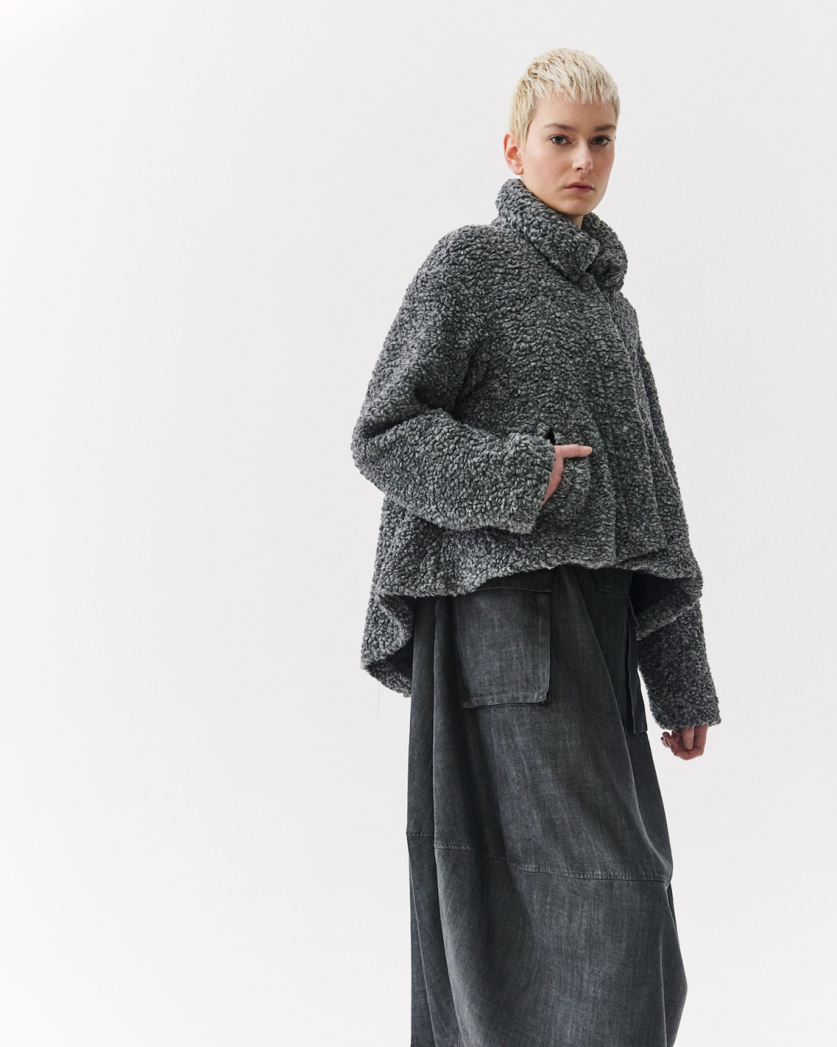 Kedziorek Boucle Lamb Jacket