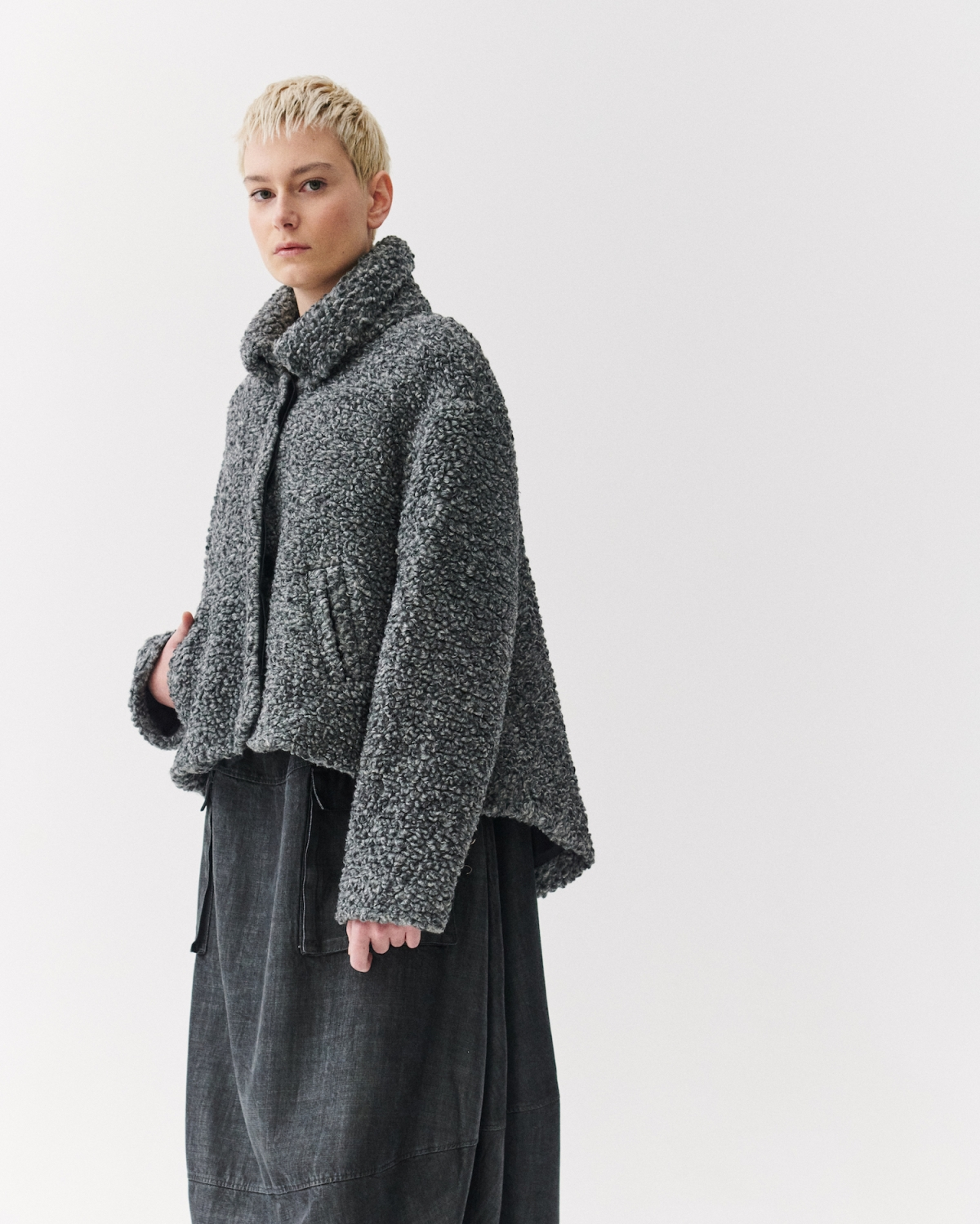 Kedziorek Boucle Lamb Jacket