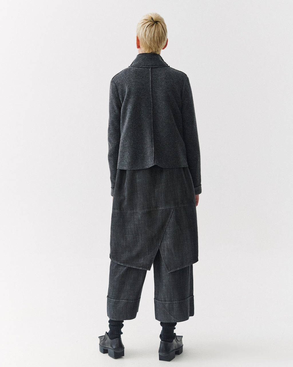 Kedziorek's Double Faced Jacket in Grey