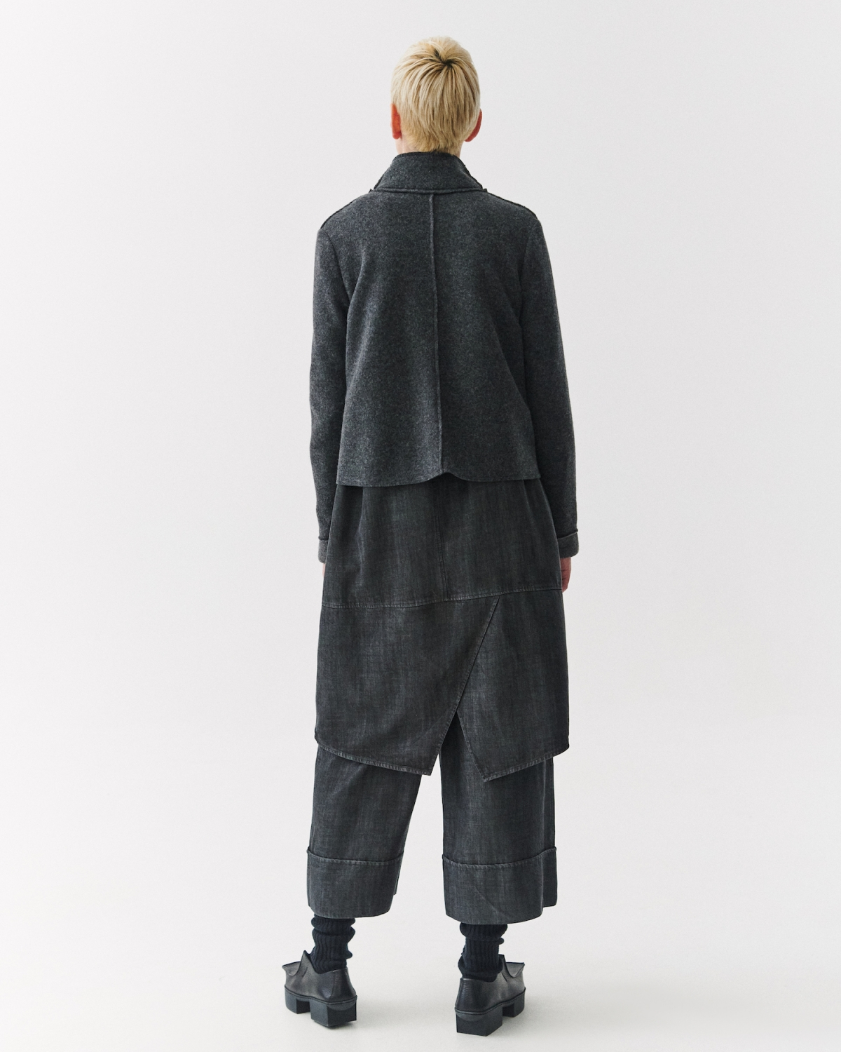 Kedziorek's Double Faced Jacket in Grey